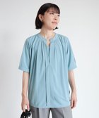 【グリーンパークス/Green Parks】の2way 5分袖ブラウソー 人気、トレンドファッション・服の通販 founy(ファニー) ファッション Fashion レディースファッション WOMEN トップス・カットソー Tops/Tshirt シャツ/ブラウス Shirts/Blouses A/W・秋冬 Aw・Autumn/Winter・Fw・Fall-Winter フロント Front ポケット Pocket thumbnail Mint|ID: prp329100004106170 ipo3291000000028254196