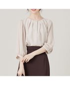 【エニィ スィス/any SiS】の【洗える】プリーツスリーブ ブラウス 人気、トレンドファッション・服の通販 founy(ファニー) ファッション Fashion レディースファッション WOMEN トップス・カットソー Tops/Tshirt シャツ/ブラウス Shirts/Blouses A/W・秋冬 Aw・Autumn/Winter・Fw・Fall-Winter インナー Inner エレガント 上品 Elegant ジャケット Jacket スリーブ Sleeve ドレープ Drape パール Pearl プリーツ Pleats ランダム Random 洗える Washable thumbnail アイボリー|ID: prp329100004106259 ipo3291000000027923581