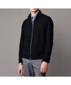 【ジョセフ アブード/JOSEPH ABBOUD / MEN】の【ストレッチ/ソフト/洗える/JAPANファブリック】ウールブロックピケ スタンドジップ アウター ブラック系|ID: prp329100004107180 ipo3291000000027931983