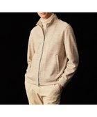 【ジョセフ アブード/JOSEPH ABBOUD / MEN】の【ストレッチ/ソフト/洗える/JAPANファブリック】ウールブロックピケ スタンドジップ アウター ベージュ系|ID: prp329100004107180 ipo3291000000027931984