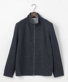 【ジョセフ アブード/JOSEPH ABBOUD / MEN】の【ストレッチ/ソフト/洗える/JAPANファブリック】ウールブロックピケ スタンドジップ アウター ネイビー系|ID: prp329100004107180 ipo3291000000027931985