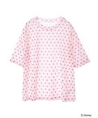 【グリーンパークス/Green Parks】のミッキーフレンド/シアープリント半袖プルオーバー Pink|ID: prp329100004107194 ipo3291000000027932033