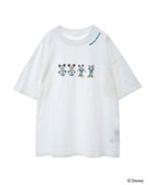 【グリーンパークス/Green Parks】のミッキーフレンド/体操プリント半袖TEE Off White|ID: prp329100004107196 ipo3291000000027932038