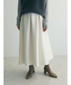 【グリーンパークス/Green Parks】のa.ジャガードタックスカート 人気、トレンドファッション・服の通販 founy(ファニー) ファッション Fashion レディースファッション WOMEN スカート Skirt A/W・秋冬 Aw・Autumn/Winter・Fw・Fall-Winter フレア Flare ボタニカル Botanical ポケット Pocket thumbnail White|ID: prp329100004107203 ipo3291000000027932062