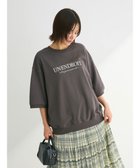 【グリーンパークス/Green Parks】の7分袖ロゴミニ裏毛トレTEE 人気、トレンドファッション・服の通販 founy(ファニー) ファッション Fashion レディースファッション WOMEN トップス・カットソー Tops/Tshirt パーカ Sweats スウェット Sweat A/W・秋冬 Aw・Autumn/Winter・Fw・Fall-Winter おすすめ Recommend スウェット Sweat スタイリッシュ Stylish トレーナー Trainer プレーン Plane ポケット Pocket ワイド Wide ヴィンテージ Vintage thumbnail Charcoal Gray|ID: prp329100004107251 ipo3291000000027932238