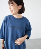 【グリーンパークス/Green Parks】の7分袖ロゴミニ裏毛トレTEE 人気、トレンドファッション・服の通販 founy(ファニー) ファッション Fashion レディースファッション WOMEN トップス・カットソー Tops/Tshirt パーカ Sweats スウェット Sweat おすすめ Recommend スウェット Sweat スタイリッシュ Stylish トレーナー Trainer プレーン Plane ポケット Pocket ワイド Wide ヴィンテージ Vintage A/W・秋冬 Aw・Autumn/Winter・Fw・Fall-Winter thumbnail Blue|ID: prp329100004107251 ipo3291000000029642891