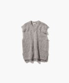 【エイトン/ATON】のALPACA FUR Vネックベスト GRAY|ID:prp329100004109751