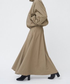 【エイトン/ATON】のVINTAGE NYLON TWILL フレアスカート 人気、トレンドファッション・服の通販 founy(ファニー) ファッション Fashion レディースファッション WOMEN スカート Skirt Aライン/フレアスカート Flared A-Line Skirts キュプラ Cupra ツイル Twill ピーチ Peach フレア Flare フロント Front A/W・秋冬 Aw・Autumn/Winter・Fw・Fall-Winter |ID:prp329100004109753