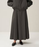 【エイトン/ATON】のVINTAGE NYLON TWILL フレアスカート 人気、トレンドファッション・服の通販 founy(ファニー) ファッション Fashion レディースファッション WOMEN スカート Skirt Aライン/フレアスカート Flared A-Line Skirts キュプラ Cupra ツイル Twill ピーチ Peach フレア Flare フロント Front A/W・秋冬 Aw・Autumn/Winter・Fw・Fall-Winter thumbnail CHRACOAL GRAY|ID: prp329100004109753 ipo3291000000027965501