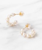 【トッカ/TOCCA】の【WEB限定】FRILL PEARL PIERCED EARRINGS K10 淡水パール ピアス ゴールド系|ID: prp329100004109757 ipo3291000000029644955