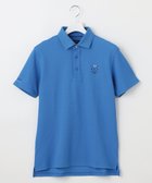 【23区 ゴルフ/23区GOLF / MEN】の【MEN】【吸水速乾/UVカット】ハニカムカノコ半袖ポロシャツ ダルブルー系|ID: prp329100004110660 ipo3291000000027983278