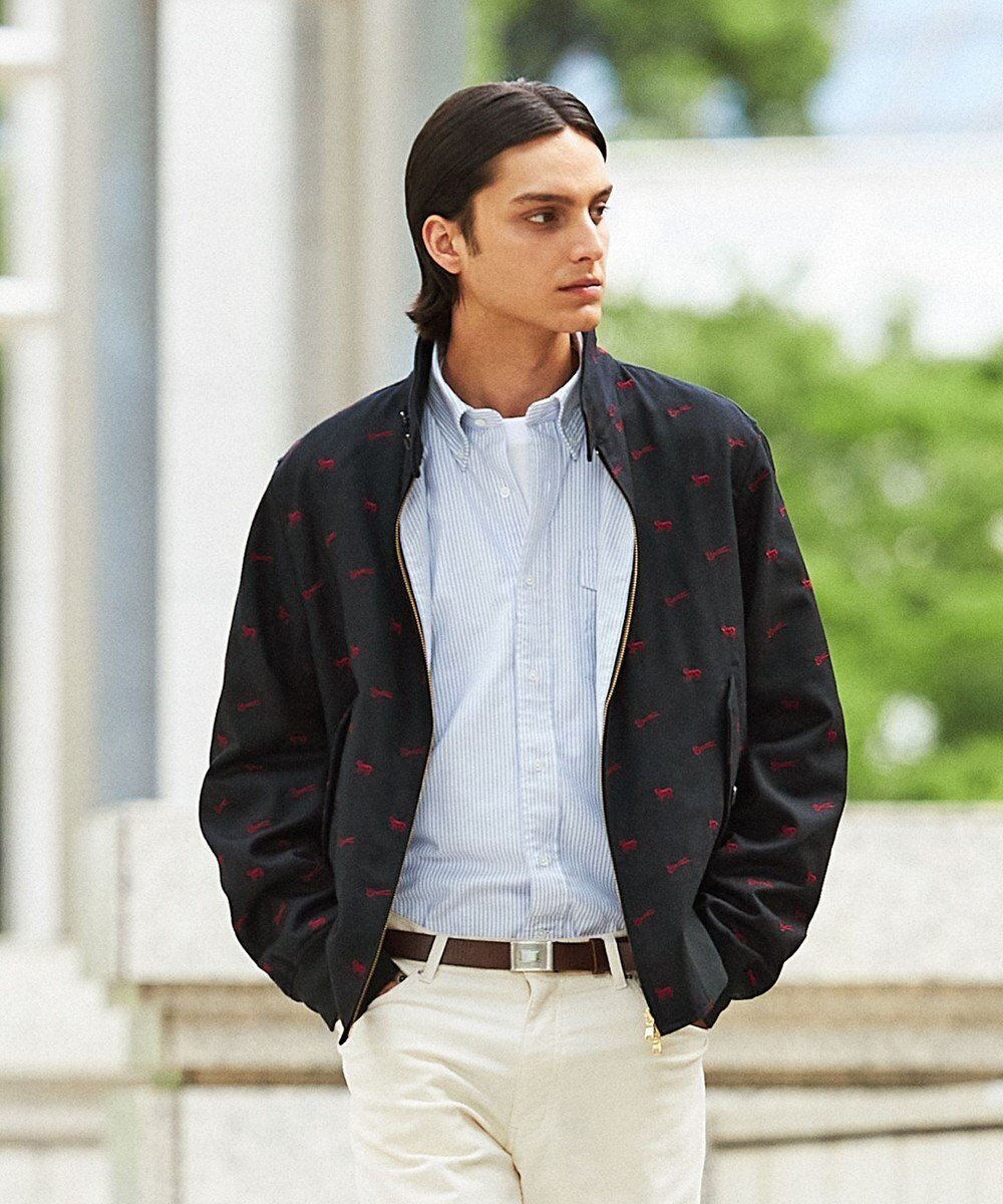 【ジェイ プレス/J.PRESS / MEN】のエンブロイダリーゴルフジャケット 人気、トレンドファッション・服の通販 founy(ファニー) 　ファッション　Fashion　メンズファッション　MEN　アウター　Coats Outerwear/Men　ブルゾン　Blouson/Jackets　インナー　Inner　ジャケット　Jacket　ストライプ　Stripe　定番　Standard　バランス　Balance　パイピング　Piping　ブルゾン　Blouson　ポケット　Pocket　A/W・秋冬　Aw・Autumn/Winter・Fw・Fall-Winter　再入荷　Restock/Back In Stock/Re Arrival　ゴルフ　Golf　 other-1|ID: prp329100004110662 ipo3291000000028872405