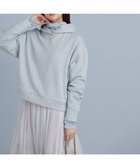 【組曲/KUMIKYOKU】の【WEB限定】シャイニーラメパーカー 人気、トレンドファッション・服の通販 founy(ファニー) ファッション Fashion レディースファッション WOMEN トップス・カットソー Tops/Tshirt パーカ Sweats A/W・秋冬 Aw・Autumn/Winter・Fw・Fall-Winter カフス Cuffs クロップド Cropped シンプル Simple タートルネック Turtleneck トレンド Trend パーカー Hoodie フェミニン Feminine ミックス Mix ワイド Wide 秋 Autumn/Fall thumbnail シルバー系|ID: prp329100004110685 ipo3291000000027983693