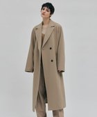 【ベイジ,/BEIGE,】のGABELLE / ロング丈チェスターウールコート 人気、トレンドファッション・服の通販 founy(ファニー) ファッション Fashion レディースファッション WOMEN アウター Coat Outerwear コート Coats ジャケット Jackets チェスターコート Top Coat A/W・秋冬 Aw・Autumn/Winter・Fw・Fall-Winter インナー Inner シェイプ Shape シンプル Simple ジャケット Jacket チェスターコート Chester Coat メルトン Melton ロング Long thumbnail Milk tea|ID: prp329100004110701 ipo3291000000027983789