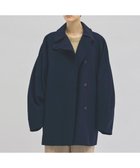 【ベイジ,/BEIGE,】のGABELLE / ミドル丈スタンドカラーウールコート Navy|ID:prp329100004110704