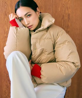 【ベイジ,/BEIGE,】のLACAN / ドロスト付きショートダウン 人気、トレンドファッション・服の通販 founy(ファニー) ファッション Fashion レディースファッション WOMEN アウター Coat Outerwear コート Coats ジャケット Jackets インナー Inner 軽量 Lightweight ショート Short ジャケット Jacket タフタ Taffeta ダウン Down ドット Dot フェザー Feather フォルム Form ワイド Wide A/W・秋冬 Aw・Autumn/Winter・Fw・Fall-Winter 再入荷 Restock/Back In Stock/Re Arrival おすすめ Recommend |ID:prp329100004110705