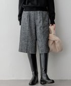 【23区/NIJYUSANKU】の【杏さん着用】ヘリンボーンループツイード ハーフパンツ 人気、トレンドファッション・服の通販 founy(ファニー) ファッション Fashion レディースファッション WOMEN パンツ Pants ハーフ / ショートパンツ Short Pants ショート Short ジャケット Jacket セットアップ Set Up タイツ Tights ツイード Tweed ネップ Nep Yarn ハーフ Half ボトム Bottom マニッシュ Mannish メランジ Melange ロング Long A/W・秋冬 Aw・Autumn/Winter・Fw・Fall-Winter 冬 Winter おすすめ Recommend 日本製 Made In Japan 2024年 2024 2024-2025秋冬・A/W Aw/Autumn/Winter/Fw/Fall/2024-2025 thumbnail ブラック系|ID: prp329100004110801 ipo3291000000028634458