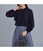 【組曲/KUMIKYOKU】の【WEB限定色あり】フルコーデフリルシャツ 人気、トレンドファッション・服の通販 founy(ファニー) ファッション Fashion レディースファッション WOMEN トップス・カットソー Tops/Tshirt シャツ/ブラウス Shirts/Blouses エレガント 上品 Elegant ドレープ Drape フォルム Form フリル Frills リラックス Relax A/W・秋冬 Aw・Autumn/Winter・Fw・Fall-Winter thumbnail ネイビー系|ID: prp329100004110835 ipo3291000000027984478