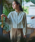 【組曲/KUMIKYOKU】の【WEB限定色あり】フルコーデフリルシャツ 人気、トレンドファッション・服の通販 founy(ファニー) ファッション Fashion レディースファッション WOMEN トップス・カットソー Tops/Tshirt シャツ/ブラウス Shirts/Blouses エレガント 上品 Elegant ドレープ Drape フォルム Form フリル Frills リラックス Relax A/W・秋冬 Aw・Autumn/Winter・Fw・Fall-Winter thumbnail エクリュベース系1|ID: prp329100004110835 ipo3291000000028236619