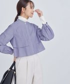 【組曲/KUMIKYOKU】の【WEB限定色あり】フルコーデフリルシャツ 人気、トレンドファッション・服の通販 founy(ファニー) ファッション Fashion レディースファッション WOMEN トップス・カットソー Tops/Tshirt シャツ/ブラウス Shirts/Blouses エレガント 上品 Elegant ドレープ Drape フォルム Form フリル Frills リラックス Relax A/W・秋冬 Aw・Autumn/Winter・Fw・Fall-Winter thumbnail ブルーベース系1|ID: prp329100004110835 ipo3291000000028236620