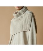 【23区/NIJYUSANKU】の【洗える】カシミヤブレンド ニット ネックウォーマー ベージュ系|ID:prp329100004111955