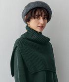 【23区/NIJYUSANKU】の【洗える】カシミヤブレンド ニット ネックウォーマー グリーン系|ID:prp329100004111955