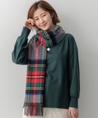 【23区/NIJYUSANKU】の【杏さん着用】カシミヤ チェック ストール 人気、トレンドファッション・服の通販 founy(ファニー) ファッション Fashion レディースファッション WOMEN 2024年 2024 2024-2025秋冬・A/W Aw/Autumn/Winter/Fw/Fall/2024-2025 A/W・秋冬 Aw・Autumn/Winter・Fw・Fall-Winter 冬 Winter カシミヤ Cashmere ショール Shawl シンプル Simple ストール Stall チェック Check マフラー Scarf 秋 Autumn/Fall thumbnail ダークグリーン系|ID: prp329100004111956 ipo3291000000028001553