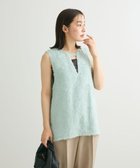 【グリーンパークス/Green Parks】のマルチWAY ジャガードベスト 人気、トレンドファッション・服の通販 founy(ファニー) ファッション Fashion レディースファッション WOMEN アウター Coat Outerwear トップス・カットソー Tops/Tshirt ベスト/ジレ Gilets/Vests A/W・秋冬 Aw・Autumn/Winter・Fw・Fall-Winter おすすめ Recommend インナー Inner シアー Sheer シンプル Simple スタイリッシュ Stylish ベスト Vest ベーシック Basic ポケット Pocket ラウンド Round リバーシブル Reversible 再入荷 Restock/Back In Stock/Re Arrival thumbnail Mint|ID: prp329100004111995 ipo3291000000028254164