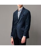 【ジョセフ アブード/JOSEPH ABBOUD / MEN】の【ストレッチ/ソフト/軽量/JAPANファブリック】ストレッチベロア ジャケット ネイビー系|ID: prp329100004112017 ipo3291000000028001819