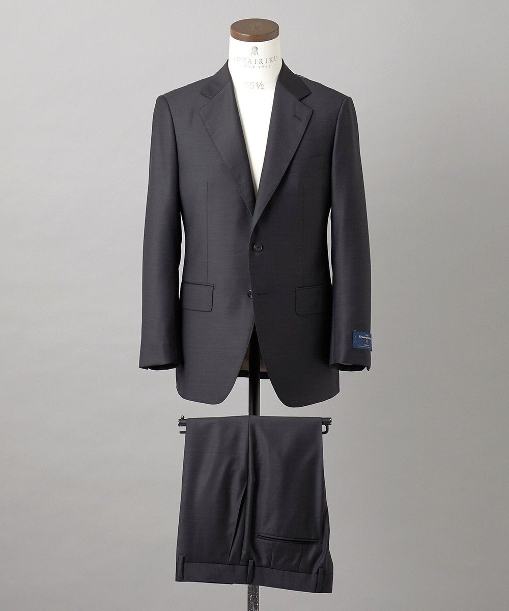 【五大陸/gotairiku / MEN】の【ZEGNA/ゼニア】TROFEO/トロフェオ スーツ(グレー×無地) 人気、トレンドファッション・服の通販 founy(ファニー) 　ファッション　Fashion　メンズファッション　MEN　セットアップ　Setup/Men　A/W・秋冬　Aw・Autumn/Winter・Fw・Fall-Winter　シェイプ　Shape　スーツ　Suit　セットアップ　Set Up　テーパード　Tapered　レギュラー　Regular　夏　Summer　無地　Plain Color　 other-1|ID: prp329100004112020 ipo3291000000028001824