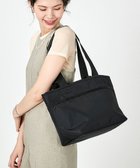 【レスポートサック/LeSportsac】のTWO HANDLE ZIP TOTE/リサイクルドブラックJP リサイクルドブラックJP|ID:prp329100004112048