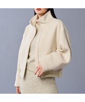 【アンクレイヴ/uncrave】のリバー スタンドカラー ブルゾン(uncrave STANDARD) 人気、トレンドファッション・服の通販 founy(ファニー) ファッション Fashion レディースファッション WOMEN アウター Coat Outerwear ジャケット Jackets ブルゾン Blouson/Jackets A/W・秋冬 Aw・Autumn/Winter・Fw・Fall-Winter ジャケット Jacket スタンド Stand フレア Flare ブルゾン Blouson エレガント 上品 Elegant 雑誌 Magazine |ID:prp329100004112108