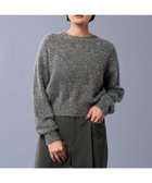 【アンクレイヴ/uncrave】の【手洗い可】ラメ シャギー ニット プルオーバー(uncrave STANDARD) シルバー×チャコール|ID: prp329100004112118 ipo3291000000029653685