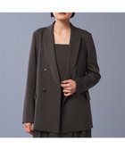 【アンクレイヴ/uncrave】の【手洗い可】グラシエウォーム ダブル ジャケット(uncrave STANDARD) 人気、トレンドファッション・服の通販 founy(ファニー) ファッション Fashion レディースファッション WOMEN アウター Coat Outerwear ジャケット Jackets テーラードジャケット Tailored Jackets ジャケット Jacket ストレート Straight セットアップ Set Up 雑誌 Magazine ダブル Double ツイル Twill バランス Balance ビスチェ Bustier A/W・秋冬 Aw・Autumn/Winter・Fw・Fall-Winter おすすめ Recommend thumbnail グレーブラウン|ID: prp329100004112241 ipo3291000000028427418