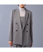 【アンクレイヴ/uncrave】の【手洗い可】グラシエウォーム ダブル ジャケット(uncrave STANDARD) チャコール|ID: prp329100004112241 ipo3291000000031714354