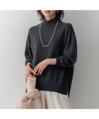 【23区/NIJYUSANKU】の【杏さんセレクトカラー/先行予約】カシミヤブレンド ハイネック ニット 人気、トレンドファッション・服の通販 founy(ファニー) ファッション Fashion レディースファッション WOMEN トップス・カットソー Tops/Tshirt ニット Knit Tops イエロー Yellow イタリア Italy カシミヤ Cashmere スリット Slit セーター Sweater 人気 Popularity ハイネック High Neck バランス Balance フロント Front ラウンド Round A/W・秋冬 Aw・Autumn/Winter・Fw・Fall-Winter 冬 Winter 再入荷 Restock/Back In Stock/Re Arrival 2024年 2024 2024-2025秋冬・A/W Aw/Autumn/Winter/Fw/Fall/2024-2025 thumbnail チャコール系|ID: prp329100004113117 ipo3291000000028016389