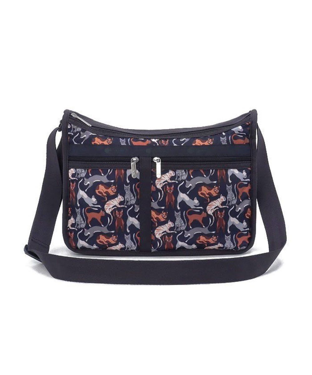 【レスポートサック/LeSportsac】のDELUXE EVERYDAY BAG/キュリアスキャッツ インテリア・キッズ・メンズ・レディースファッション・服の通販 founy(ファニー) 　ファッション　Fashion　レディースファッション　WOMEN　ポケット　Pocket　ポーチ　Pouch　人気　Popularity　傘　Umbrella　手帳　Pocket Book　猫　Cat　キュリアスキャッツ|ID: prp329100004113120 ipo3291000000028016402