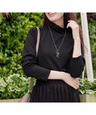 【ティアクラッセ/Tiaclasse】の【安田美沙子さん着用・選べる4type】ハイネックカットソートップス 無地ブラック|ID: prp329100004113178 ipo3291000000035870341