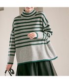 【23区/NIJYUSANKU】の【CLASSY.1月号掲載】ウールナイロン ボーダー ハイネック ニット 人気、トレンドファッション・服の通販 founy(ファニー) 雑誌掲載アイテム Magazine Items ファッション雑誌 Fashion Magazines クラッシィ CLASSY. ファッション Fashion レディースファッション WOMEN トップス・カットソー Tops/Tshirt ニット Knit Tops 1月号 January Issue イタリア Italy セーター Sweater 雑誌 Magazine 定番 Standard ハイネック High Neck ブロック Block ボーダー Border A/W・秋冬 Aw・Autumn/Winter・Fw・Fall-Winter 冬 Winter 2022年 2022 2022-2023秋冬・A/W Aw/Autumn/Winter//Fw/Fall-Winter/2022-2023 thumbnail グレーボーダー|ID: prp329100004113193 ipo3291000000028016668