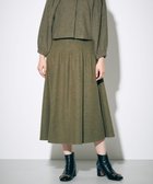 【グレース コンチネンタル/GRACE CONTINENTAL】のヨークギャザーフレアスカート 人気、トレンドファッション・服の通販 founy(ファニー) ファッション Fashion レディースファッション WOMEN スカート Skirt Aライン/フレアスカート Flared A-Line Skirts A/W・秋冬 Aw・Autumn/Winter・Fw・Fall-Winter ショート Short thumbnail カーキ|ID: prp329100004113232 ipo3291000000028016957