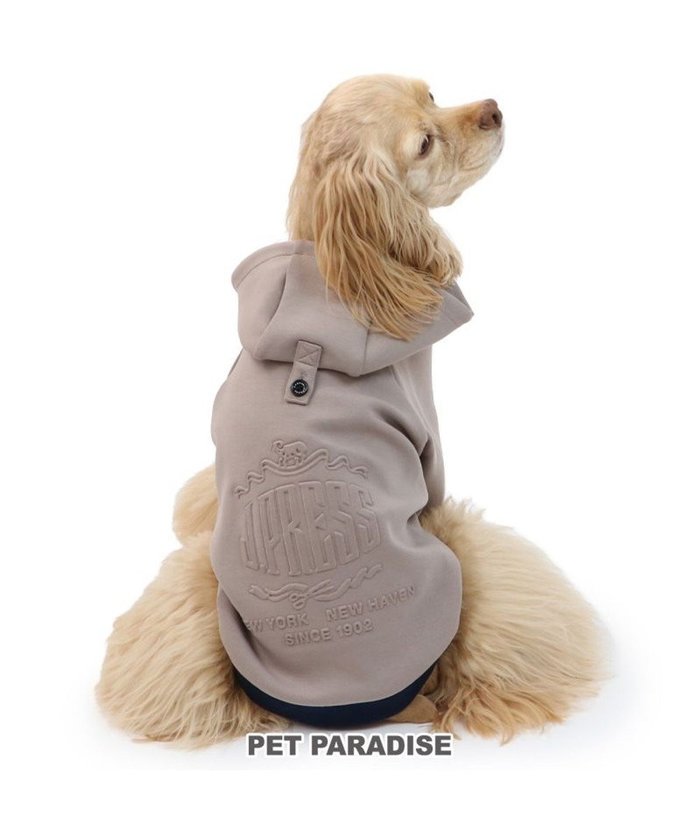 【ペットパラダイス/PET PARADISE / GOODS】のJ.PRESS エンボス パーカー 《グレー》 中型犬 インテリア・キッズ・メンズ・レディースファッション・服の通販 founy(ファニー) https://founy.com/ パーカー Hoodie A/W・秋冬 Aw・Autumn/Winter・Fw・Fall-Winter 犬 Dog ホーム・キャンプ・アウトドア・お取り寄せ Home,Garden,Outdoor,Camping Gear ペットグッズ Pet Supplies |ID: prp329100004118552 ipo3291000000028071763