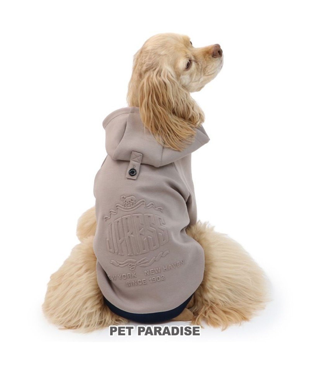 【ペットパラダイス/PET PARADISE / GOODS】のJ.PRESS エンボス パーカー 《グレー》 中型犬 人気、トレンドファッション・服の通販 founy(ファニー) 　パーカー　Hoodie　A/W・秋冬　Aw・Autumn/Winter・Fw・Fall-Winter　犬　Dog　ホーム・キャンプ・アウトドア・お取り寄せ　Home,Garden,Outdoor,Camping Gear　ペットグッズ　Pet Supplies　 other-1|ID: prp329100004118552 ipo3291000000028071763