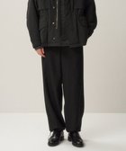 【エイトン/ATON】のBACK SATIN ユーティリティーパンツ - UNISEX 人気、トレンドファッション・服の通販 founy(ファニー) ファッション Fashion レディースファッション WOMEN パンツ Pants A/W・秋冬 Aw・Autumn/Winter・Fw・Fall-Winter ユニセックス Unisex サテン Satin ストレート Straight スピンドル Spindle フロント Front ミリタリー Military ワイド Wide thumbnail BLACK|ID: prp329100004118577 ipo3291000000028071830