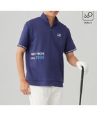 【23区 ゴルフ/23区GOLF / MEN】の【MEN】【吸水速乾/UVカット】ストレッチダンボールモックネックシャツ ネイビー系|ID: prp329100004118583 ipo3291000000028071853