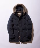 【ジョセフ アブード マウンテン/JOSEPH ABBOUD MOUNTAIN】の【サスティナブル/ECO撥水/ECOファー/9ポケット/男女兼用】Pe/Nyピーチ ダウンコート ネイビー系|ID: prp329100004118599 ipo3291000000028071913