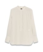 【ジョゼフ/JOSEPH】の【WEB OUTLET限定・洗える】テックデシン モロカンネックブラウス Vanilla|ID: prp329100004118600 ipo3291000000031951027