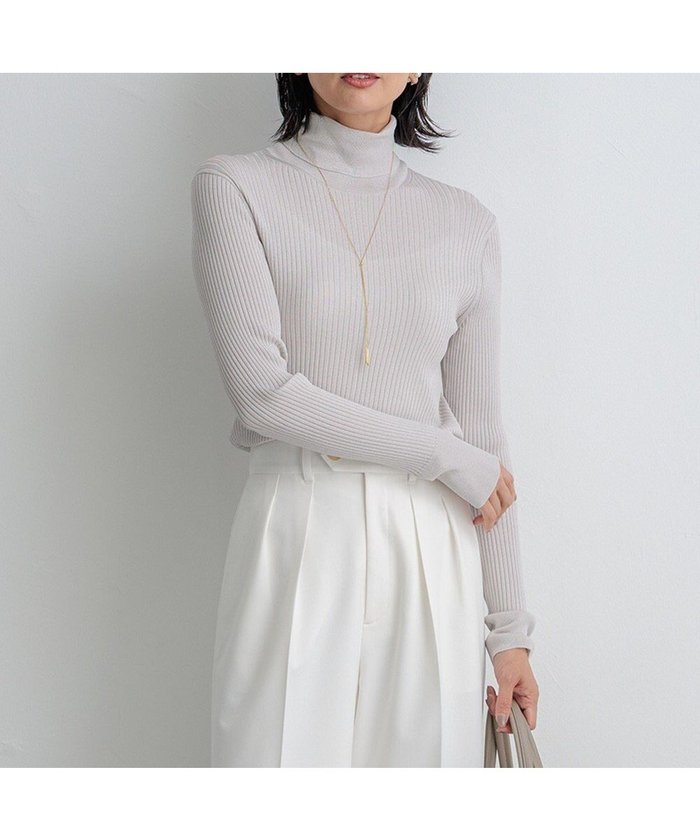 【23区/NIJYUSANKU】の【洗える】シアーラメタートル ニット インテリア・キッズ・メンズ・レディースファッション・服の通販 founy(ファニー) https://founy.com/ ファッション Fashion レディースファッション Fashion for Women トップス・カットソー Cut & Sew Tops ニット Knit Tops & Sweaters 2024年 2024 2024-2025秋冬・A/W Autumn/Winter 2024–25 AW24–25 冬 Winter / This Winter シルバー Silver, Metallic Silver ストレッチ Stretch, Stretchy Fabric セーター Sweater, Knitwear タートル Turtleneck, Turtle Collar トレンド Trend, Trending Now ベーシック Basic, Essential エレガント 上品 Elegant 洗える Machine Washable A/W・秋冬 Autumn/Winter |ID: prp329100004118619 ipo3291000000032733696