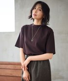 【エニィファム/any FAM】の【接触冷感/UVケア】マルチファンクションモックネックTシャツ 人気、トレンドファッション・服の通販 founy(ファニー) ファッション Fashion レディースファッション WOMEN トップス・カットソー Tops/Tshirt シャツ/ブラウス Shirts/Blouses ロング / Tシャツ T-Shirts カットソー Cut and Sewn S/S・春夏 Ss・Spring/Summer おすすめ Recommend インナー Inner カットソー Cut And Sew クラシカル Classical シンプル Simple デニム Denim ベスト Vest モックネック Mock Neck 再入荷 Restock/Back In Stock/Re Arrival 半袖 Short Sleeve 夏 Summer 春 Spring thumbnail ブラウン|ID: prp329100004118662 ipo3291000000028072327