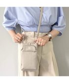 【ペレボルサ/PELLE BORSA】のスリムポシェット Comfy 6701 スモーキーホワイト|ID: prp329100004118666 ipo3291000000028183671