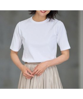 【エニィファム/any FAM】の【UVケア】マルチファンクションベーシックTシャツ 人気、トレンドファッション・服の通販 founy(ファニー) ファッション Fashion レディースファッション WOMEN トップス・カットソー Tops/Tshirt シャツ/ブラウス Shirts/Blouses ロング / Tシャツ T-Shirts カットソー Cut and Sewn S/S・春夏 Ss・Spring/Summer インナー Inner カットソー Cut And Sew シンプル Simple デニム Denim ベスト Vest ベーシック Basic 半袖 Short Sleeve 夏 Summer 春 Spring |ID:prp329100004118688